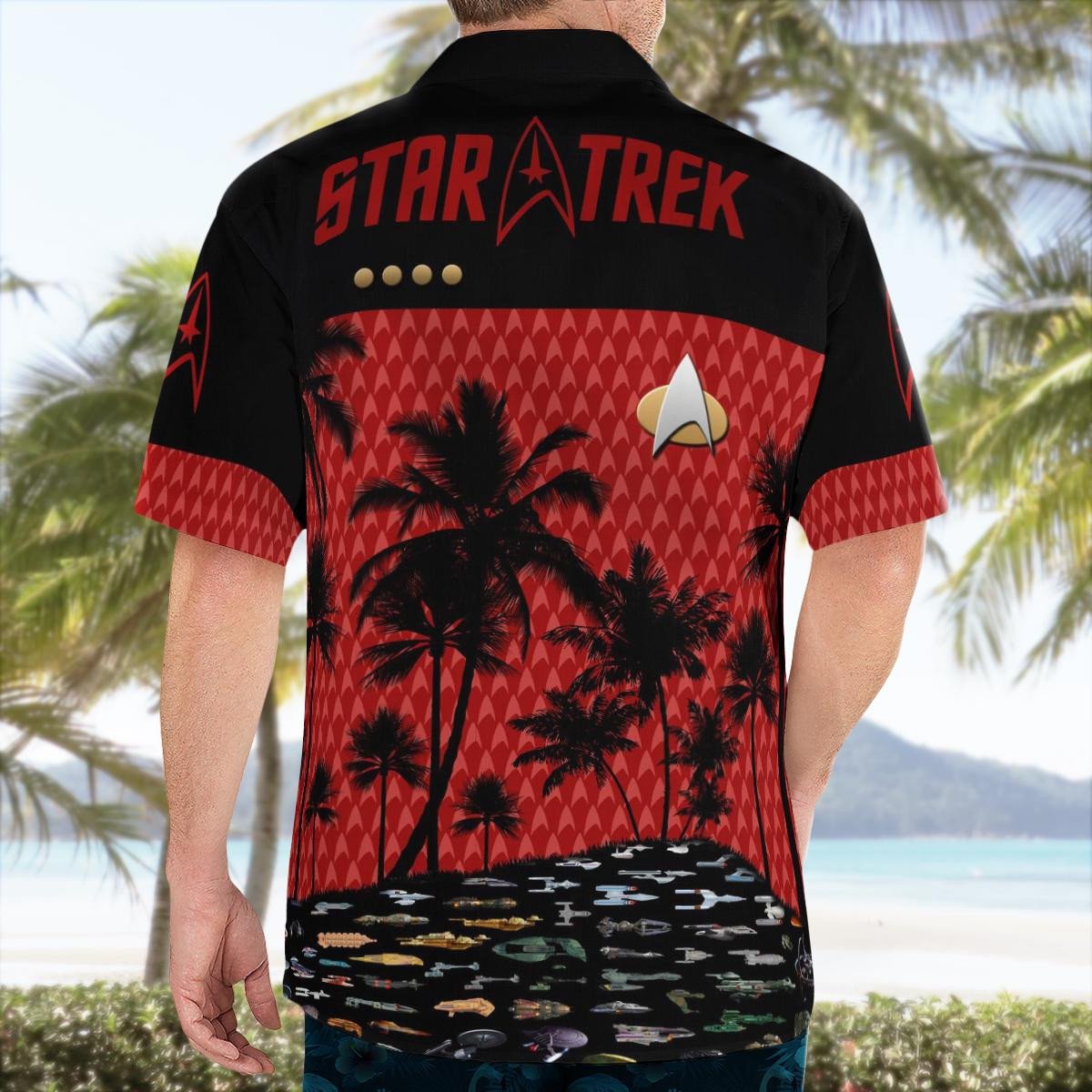 Star Trek Coconut Tree Hawaii Shirt Aloha Shirt For Men Women Kid ...