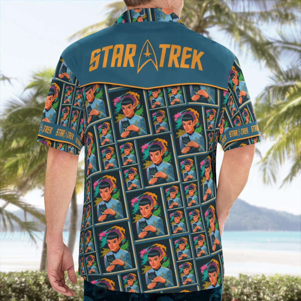 Star Trek Love Cat Hawaiian Shirt Summer Aloha Shirt For Men Women Kid ...