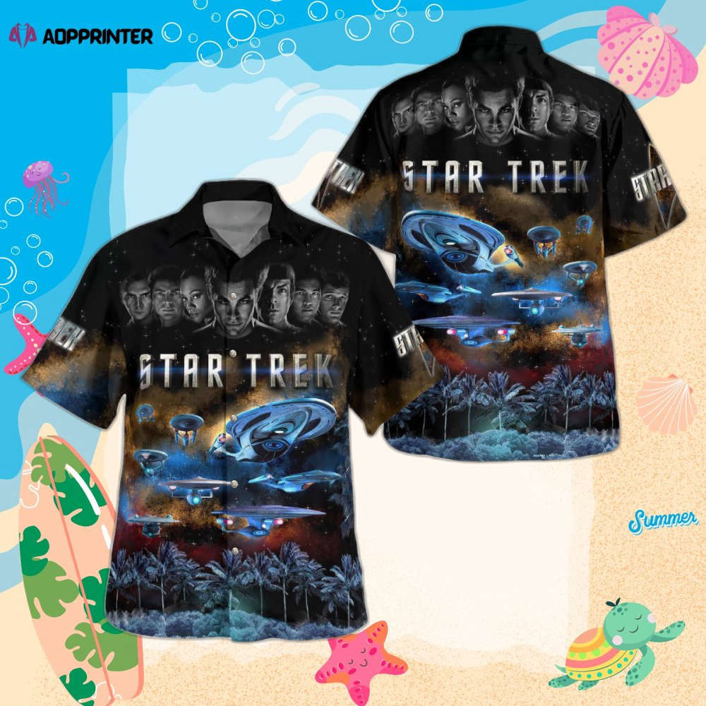 Star Trek Movie Hawaiian Shirt Summer Aloha Shirt For Men Women Kid ...