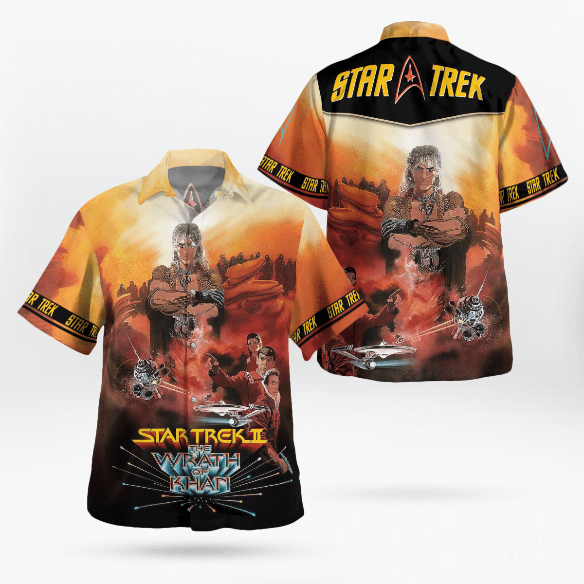 Star Trek The Wrath Of Khan Hawaii Shirt Aloha Shirt For Men Women Kid ...