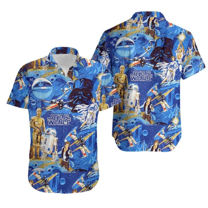 Star Wars Classic 3D Hawaiian Shirt And Hoodie 290621