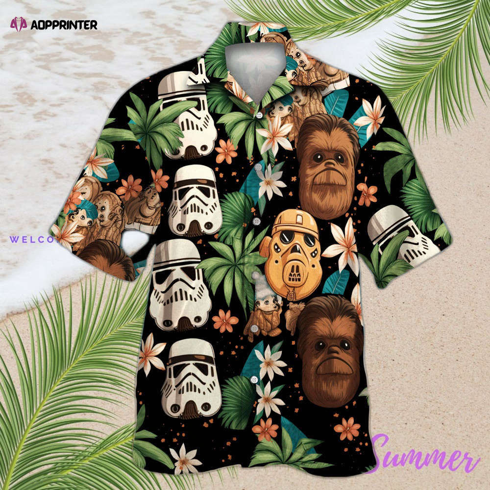 Star Wars Hawaiian Shirt Summer Aloha Shirt For Men Women Kid - HomeFavo