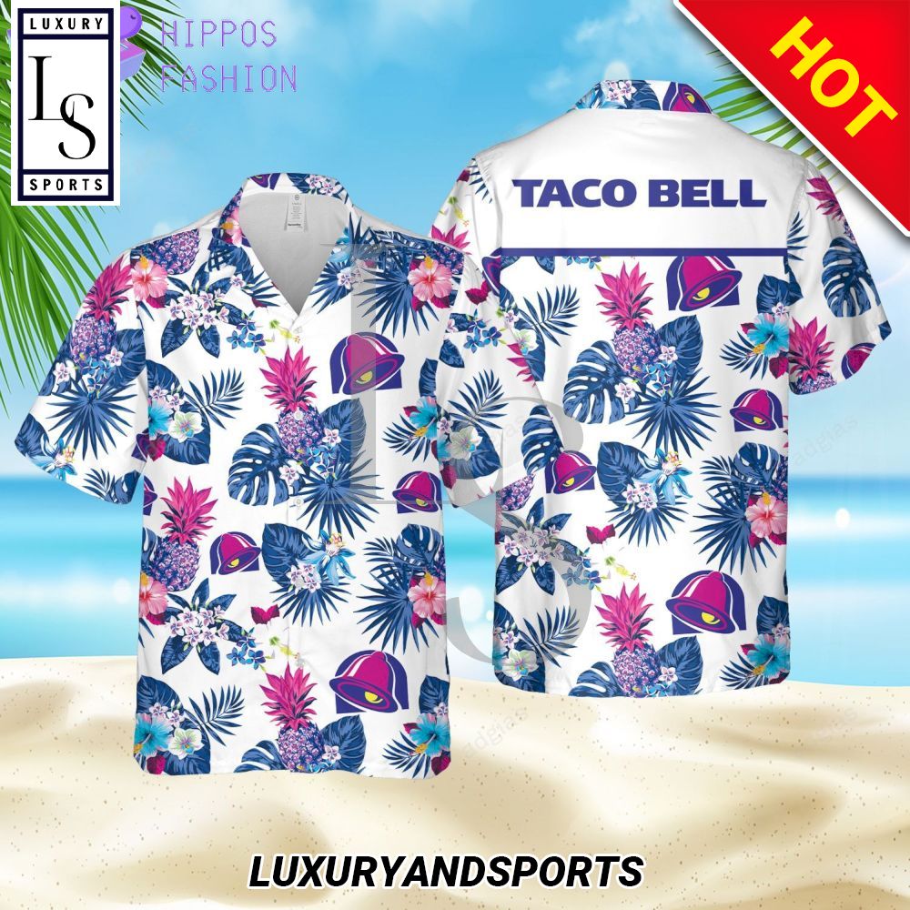 Taco Bell Summer Beach Hawaiian Shirt