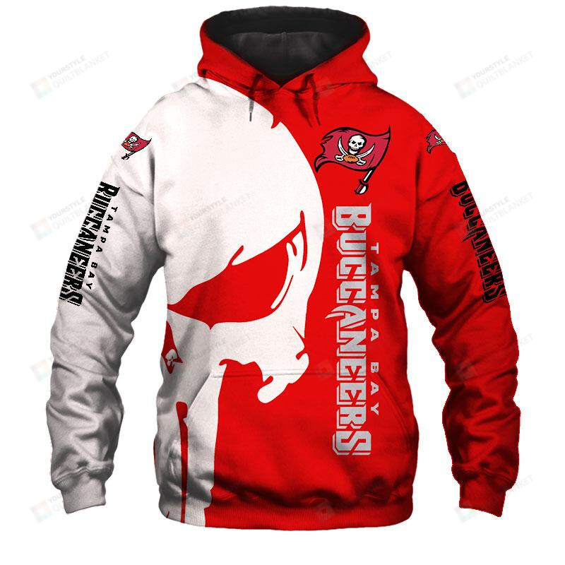 Tampa Bay Buccaneers 3D Pullover Hoodie, Zip-up Hoodie HFV06 - HomeFavo