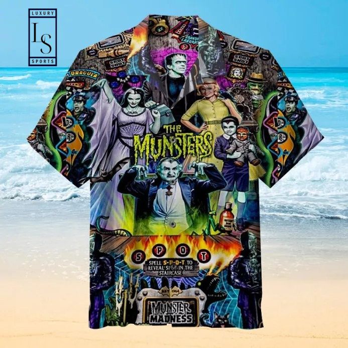 The Munsters Hawaiian shirt - HomeFavo