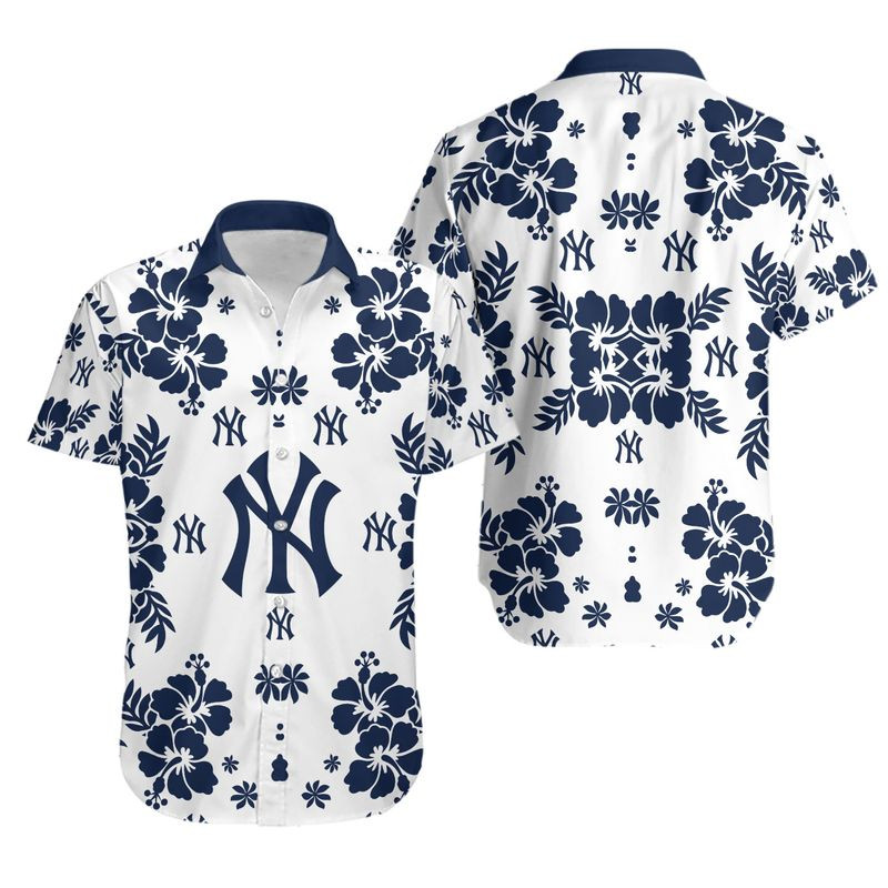 Topsportee New York Yankees Hibiscus Flower Limited Edition Hawaiian ...
