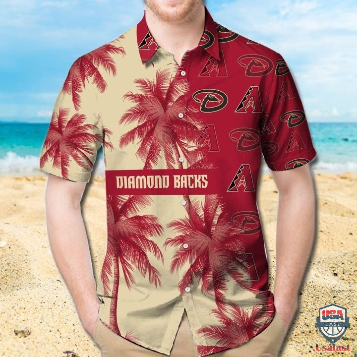 Arizona Diamondbacks Palm Tree Hawaiian Shirt HomeFavo