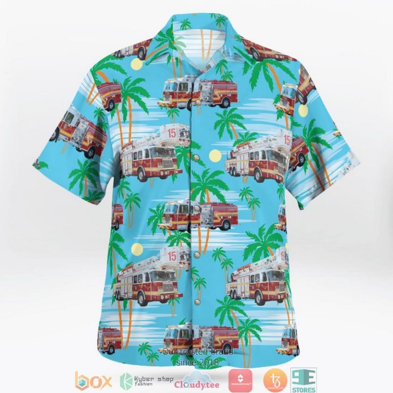 Arkansas City Of Little Rock Fire Department 3D Hawaii Shirt - HomeFavo