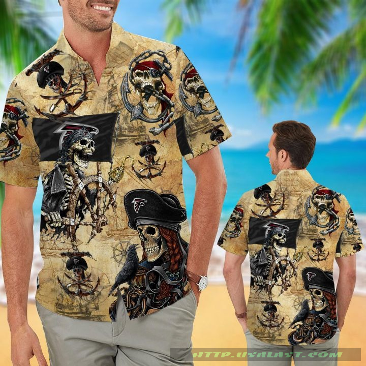 Atlanta Falcons Pirates Aloha Hawaiian Shirt