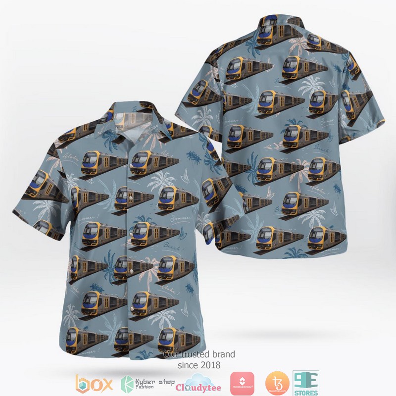 Australian Sydney Trains H Sets Suburban Passenger Hawaian Shirt