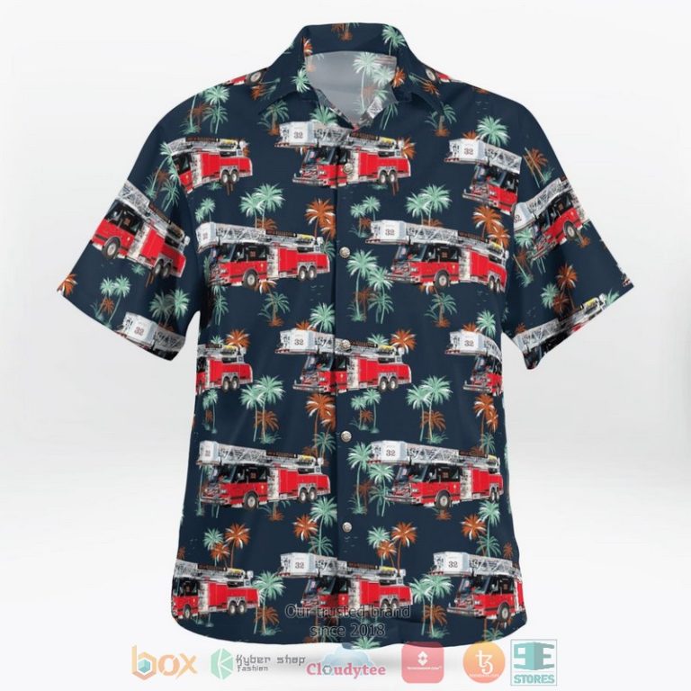 Biddeford Fire Department Maine Hawaiian Shirt - HomeFavo