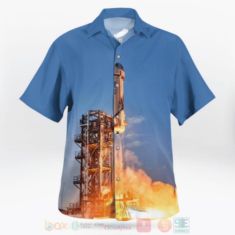 Blue Origin Hawaiian Shirt - HomeFavo