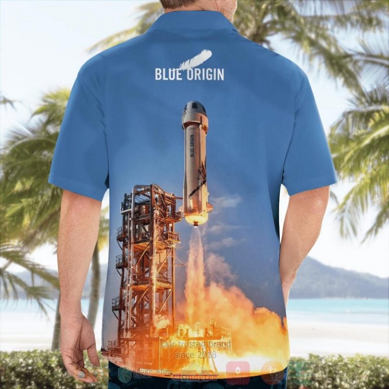 Blue Origin Hawaiian Shirt - HomeFavo