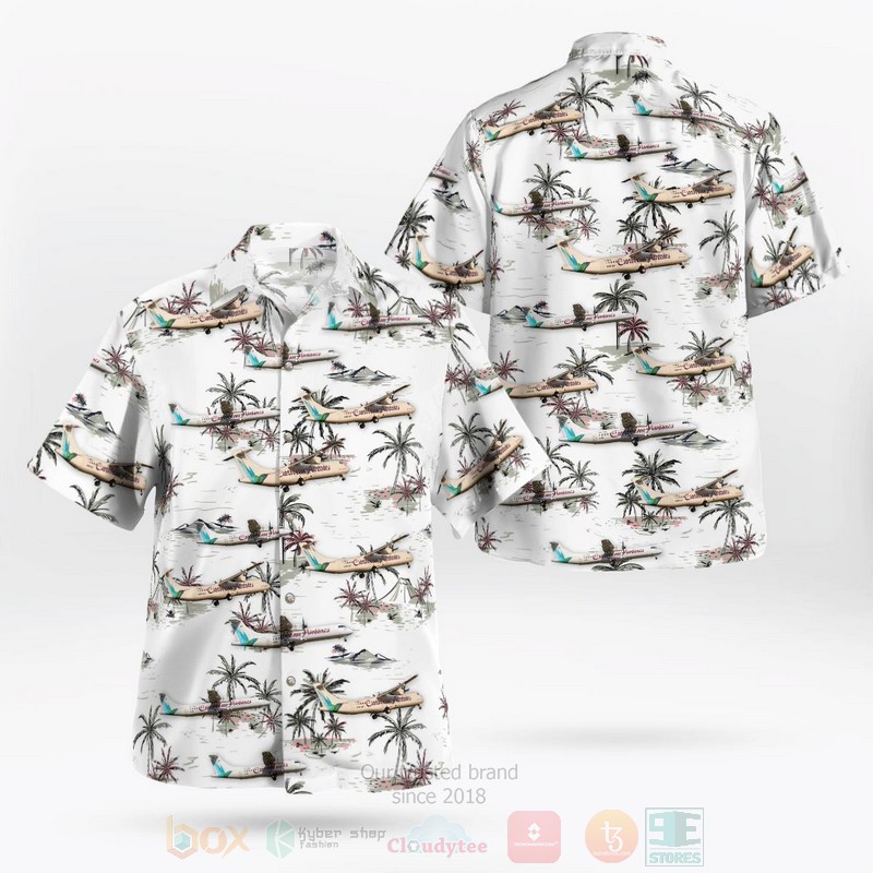 Caribbean Airlines Atr 72 60Hawaiian Shirt