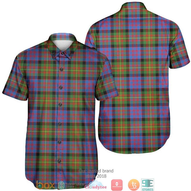 Carnegie Ancient Tartan Short Sleeve Hawaiian Shirt