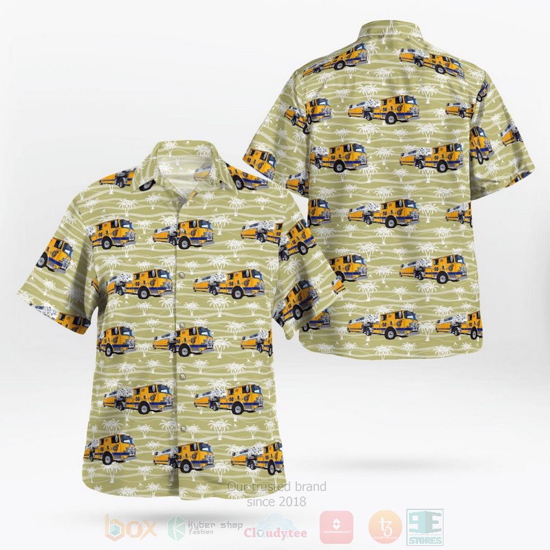 Carson City Fire Department Nevada Hawaiian Shirt - HomeFavo