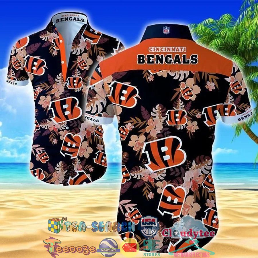 Cincinnati Bengals Nfl Tropical Ver 2 Hawaiian Shirt - HomeFavo