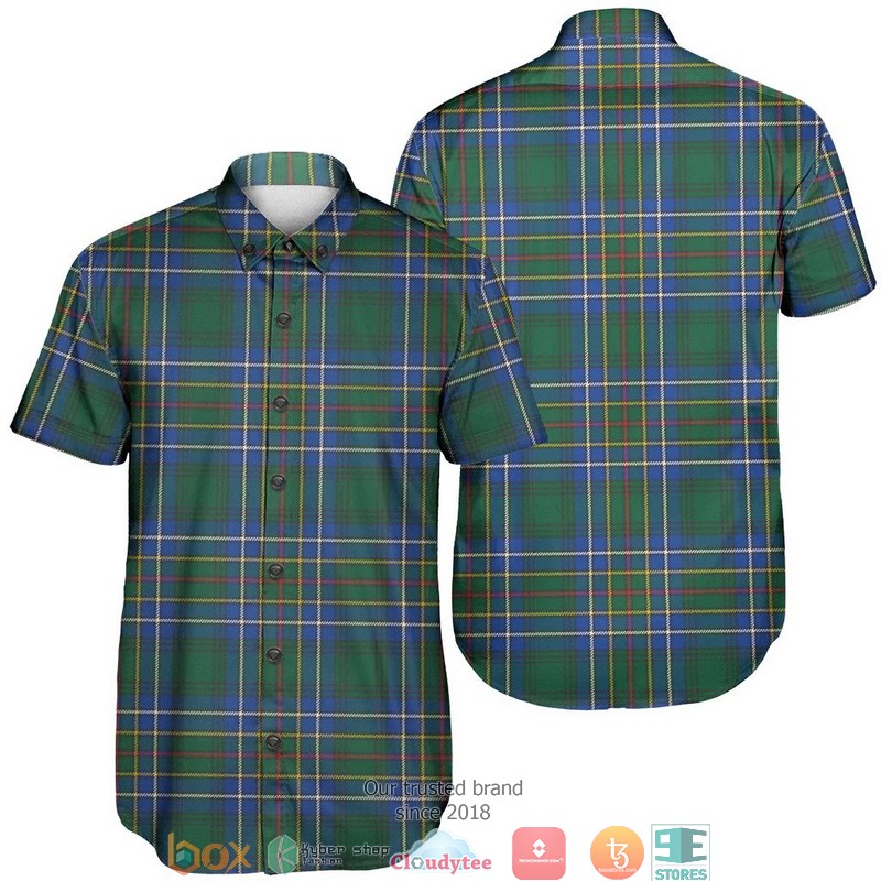 Cockburn Ancient Tartan Short Sleeve Hawaiian Shirt