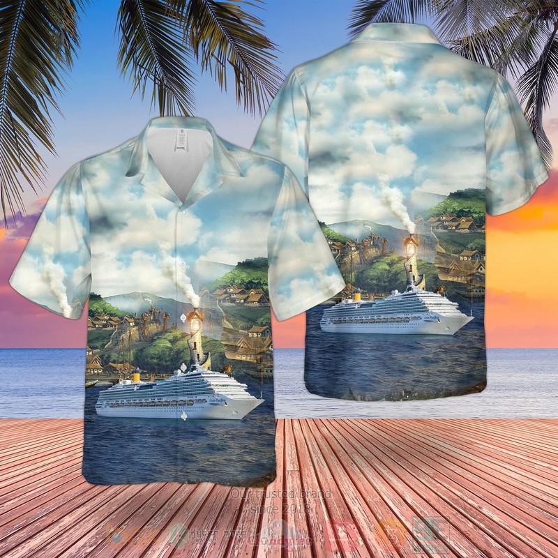 Costa Crociere Costa Pacifica Hawaiian Shirt