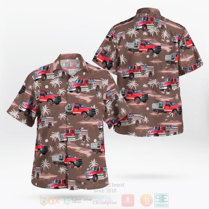 Coupland Texas Coupland Volunteer Fire Department Williamson County Esd 1Hawaiian Shirt