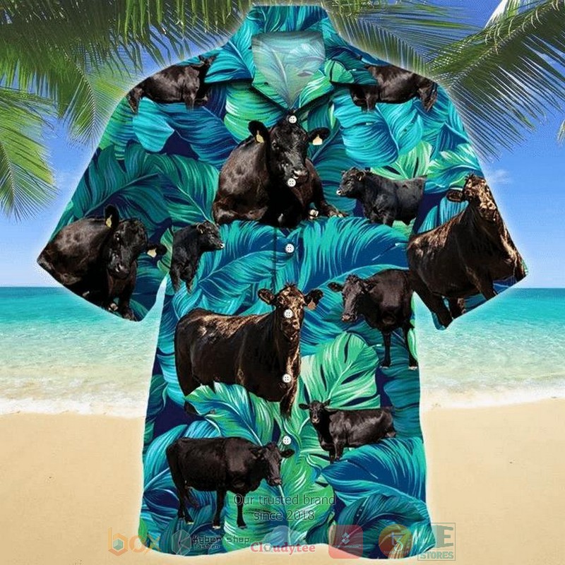 Cow Tropical Hawaiian Shirt