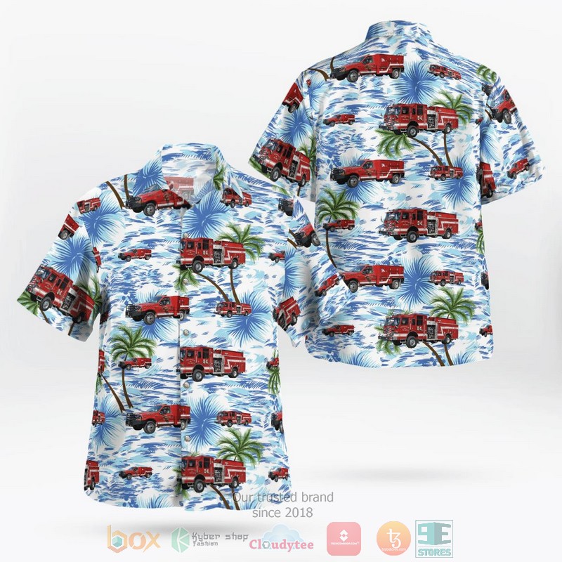 Craigsville Volunteer Fire Department Hawaiian Shirt