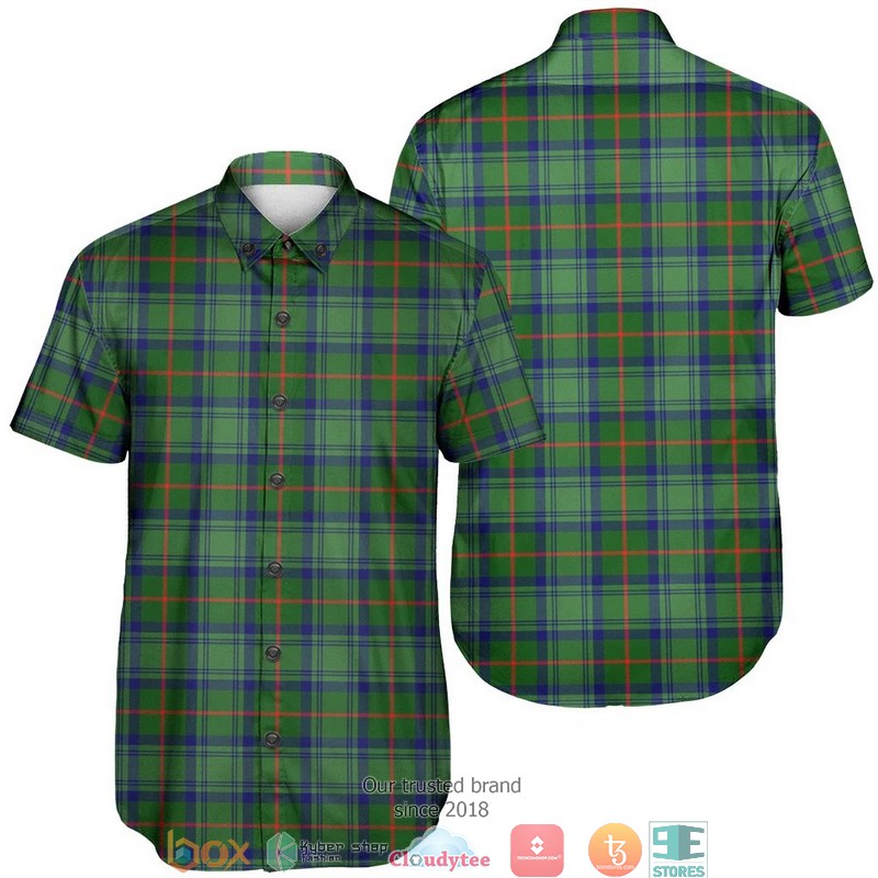 Cranstoun Tartan Short Sleeve Hawaiian Shirt