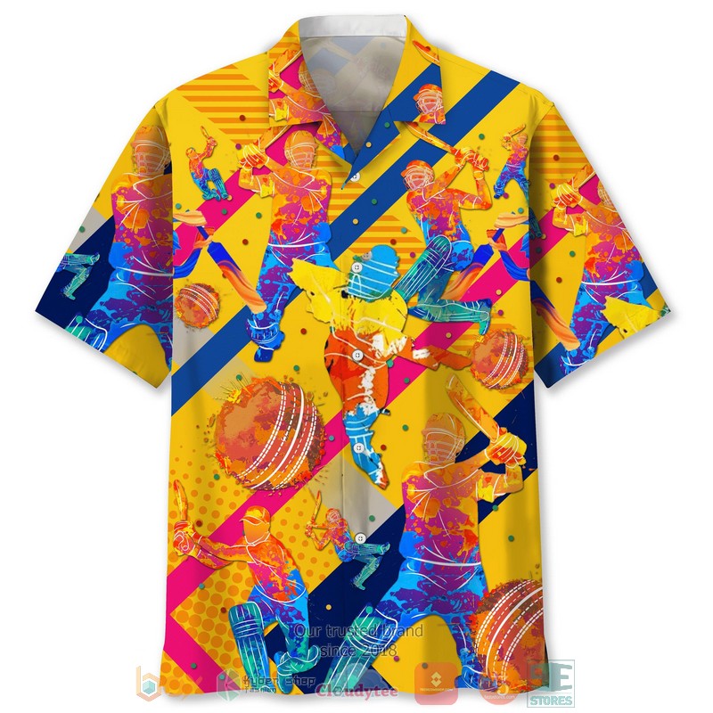 Cricket Color Hawaiian Shirt 2