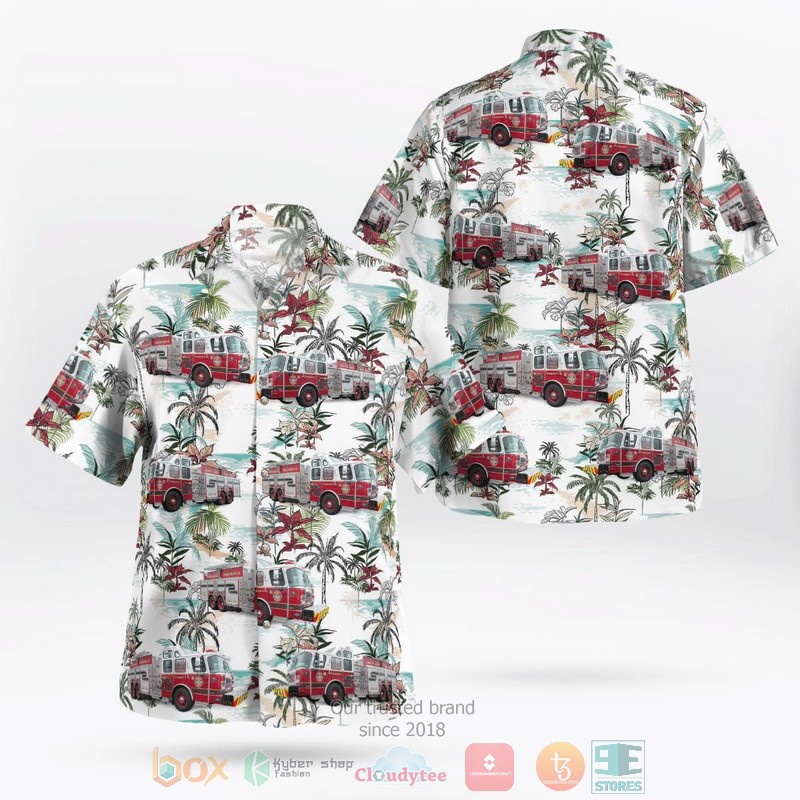 Crittenden Vol Fire Dept Crittenden New York Hawaiian Shirt