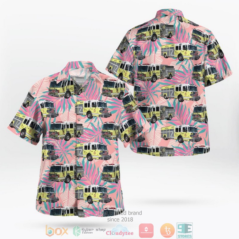 Cronomer Valley Fire Department Hawaiian Shirt