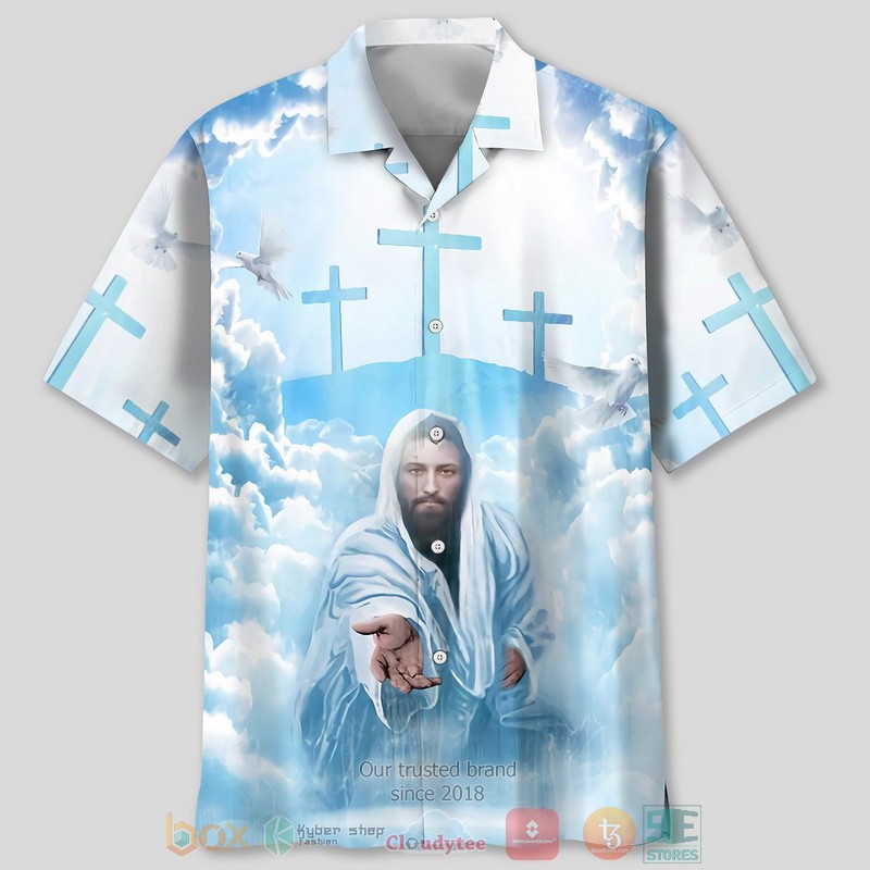 Cross Jesus Hawaiian Shirt