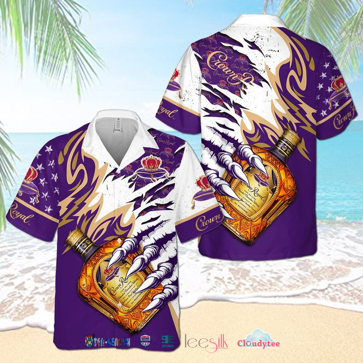 Crown Royal Monster Claw Hawaiian Shirt