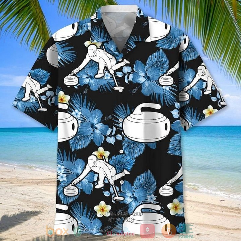 Curling Nature Hawaiian Shirt