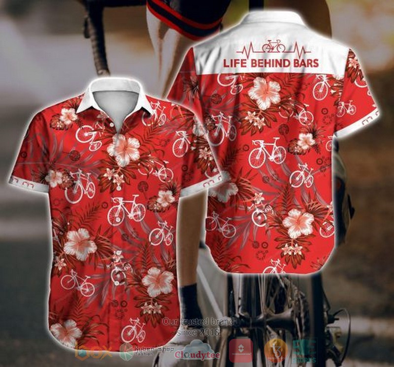 Cycling Hawaii Hawaiian Shirt