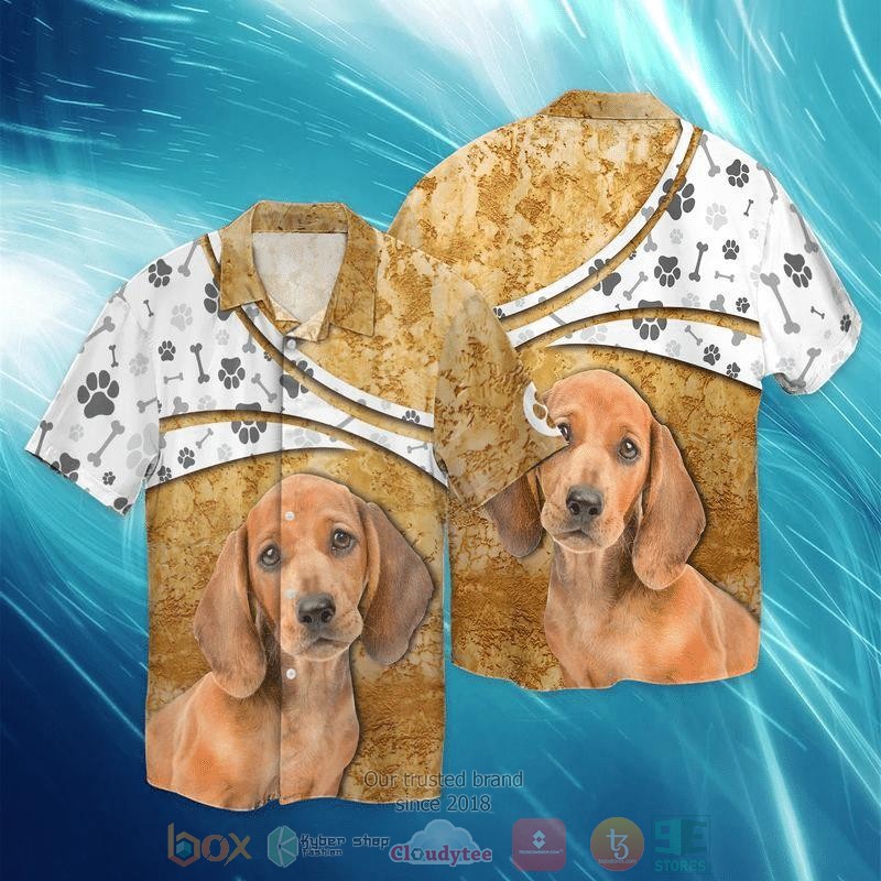 Dachshund Dog Hawaiian Shirt