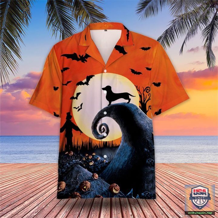 Dachshund Halloween Hawaiian Shirt