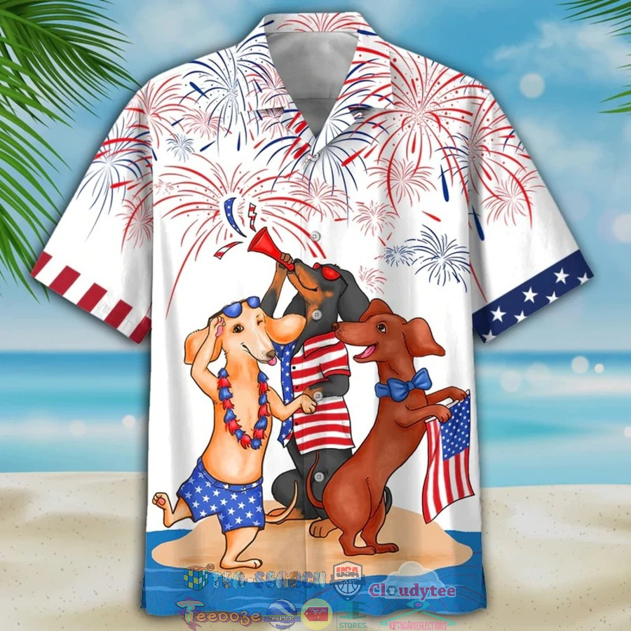 Dachshund Independence Day Is Coming Hawaiian Shirt