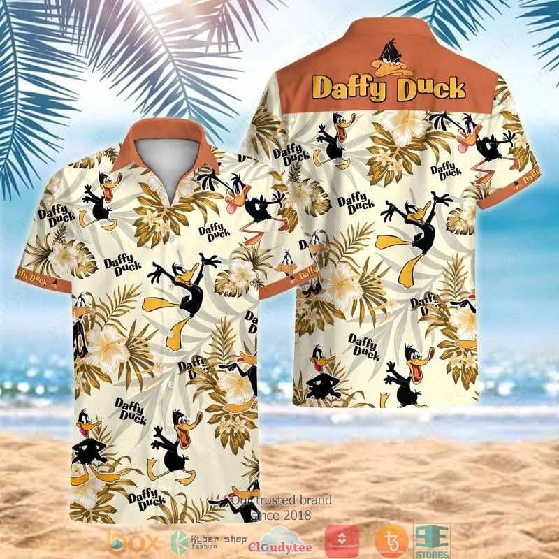 Daffy Duck Short Sleeve Hawaiian Shirt