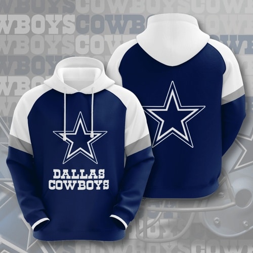 Dallas Cowboys All-over Print Hoodie HFV2 - HomeFavo