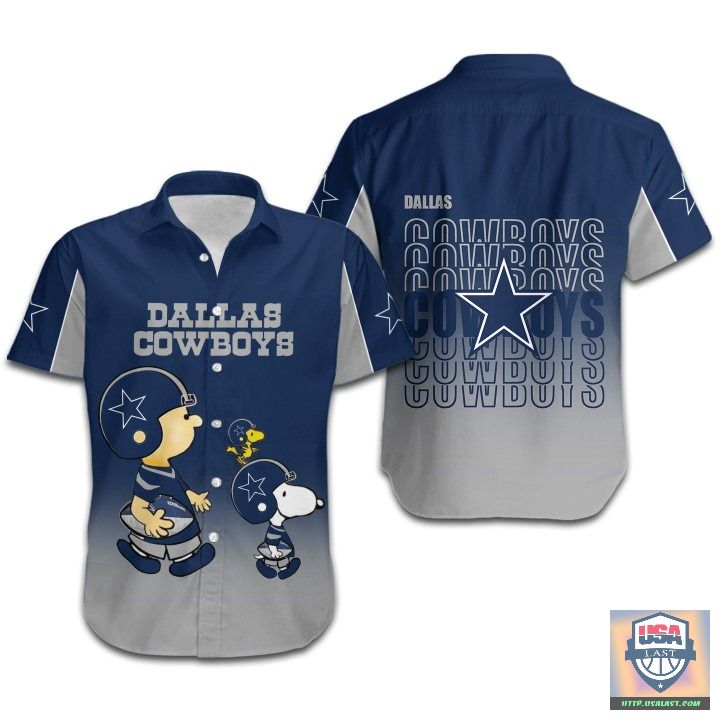 Dallas Cowboys American Football Team The Snoopy Show Hawaiian Shirt