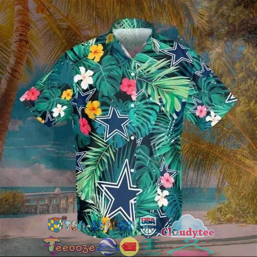 Dallas Cowboys Nfl Tropical Ver 1 Hawaiian Shirt