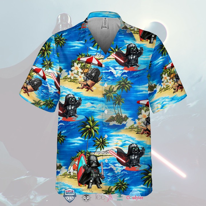 Darth Vader Chibi Aloha Hawaiian Shirt - HomeFavo