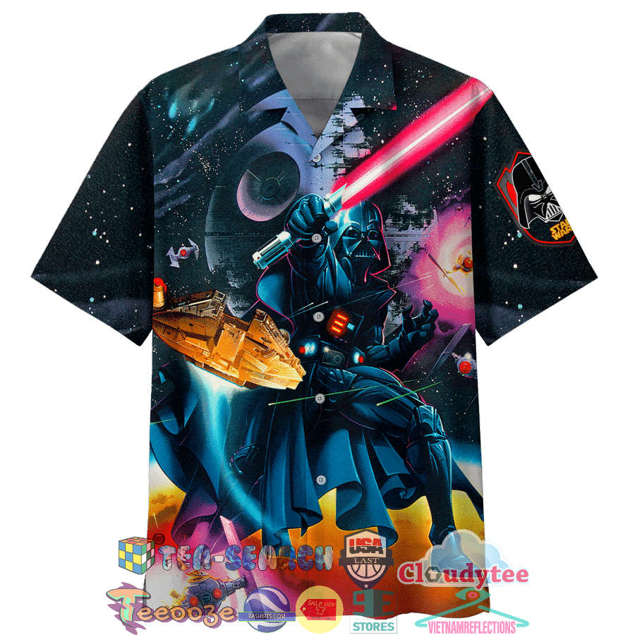 Darth Vader Lightsaber Star Wars Hawaiian Shirt