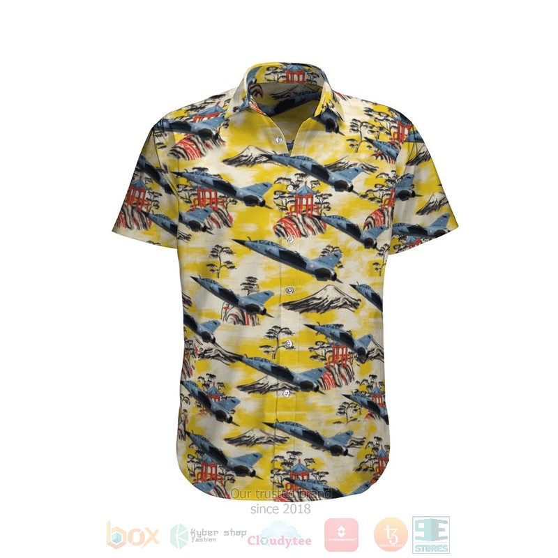 Dassault Mirage F1 French Air Force Hawaiian Shirt