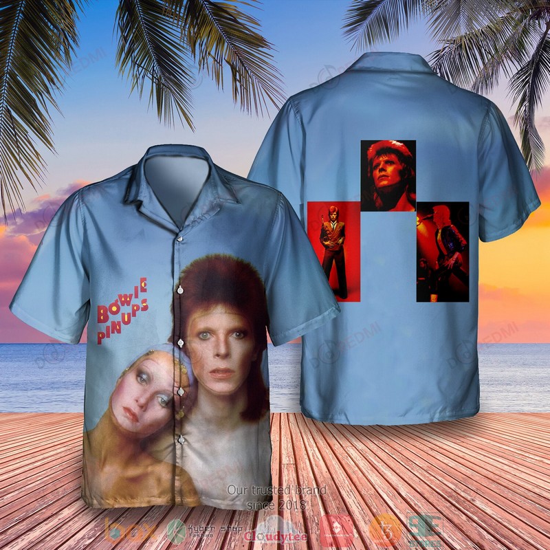 David Bowie Pin Ups Hawaiian Shirt