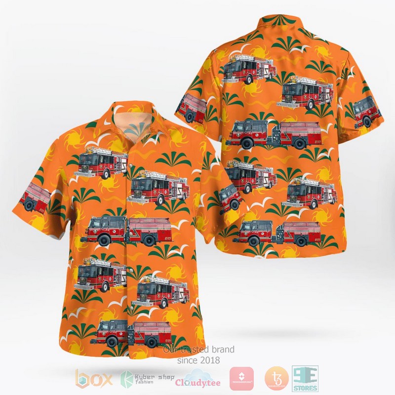 Daytona Beach Shores Florida Daytona Beach Shores Department Of Public Safety Fire Department Hawaiian Shirt