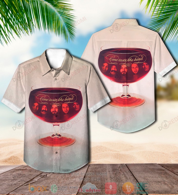 Deep Purple Band Come Taste The Band Hawaiian Shirt