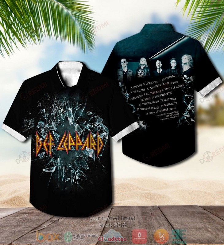 Def Leppard Def Leppard Hawaiian Shirt