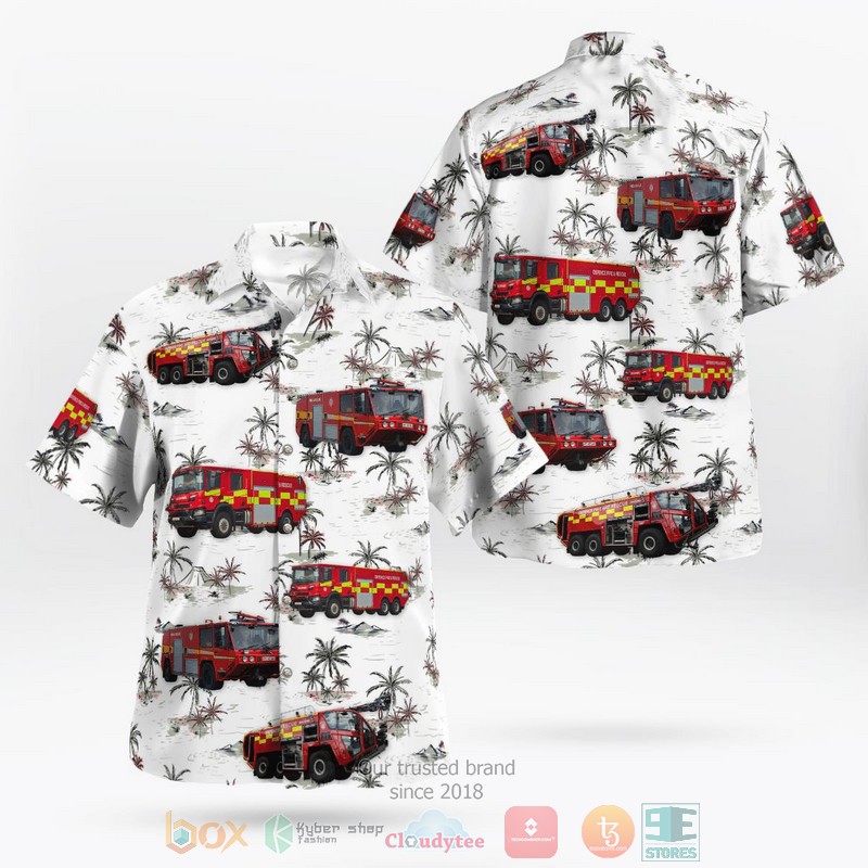 Defence Fire And Rescue Service Hawaiian Shirt