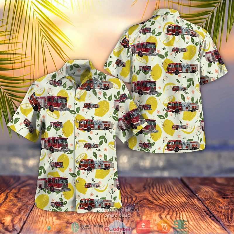 Dekalb County Fire Rescue Department Hawaiian Shirt